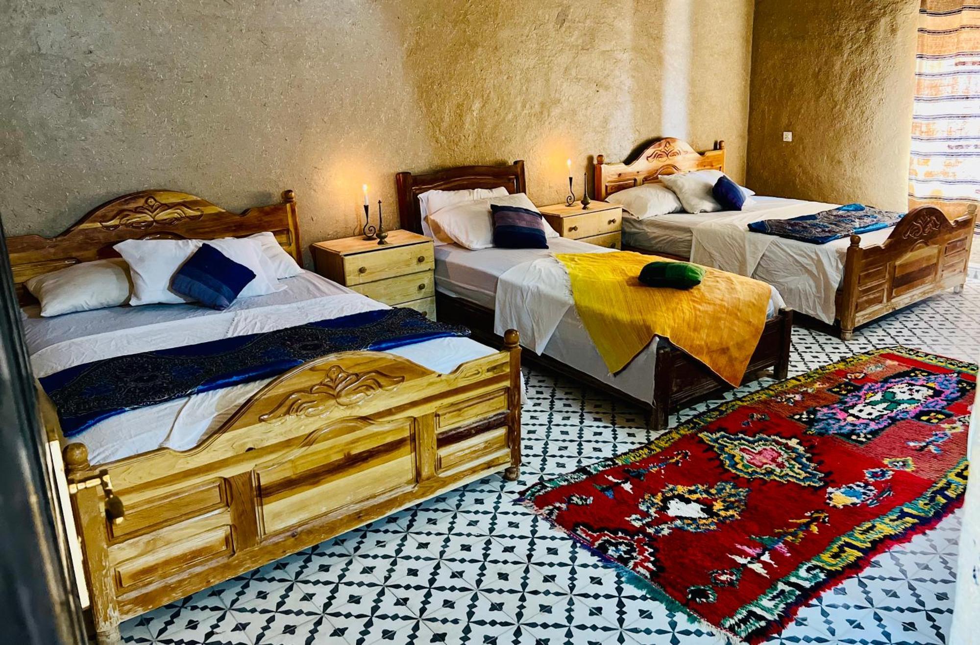 Hotel Camping Les Roses Des Dunes & Piscine Merzuga Kültér fotó